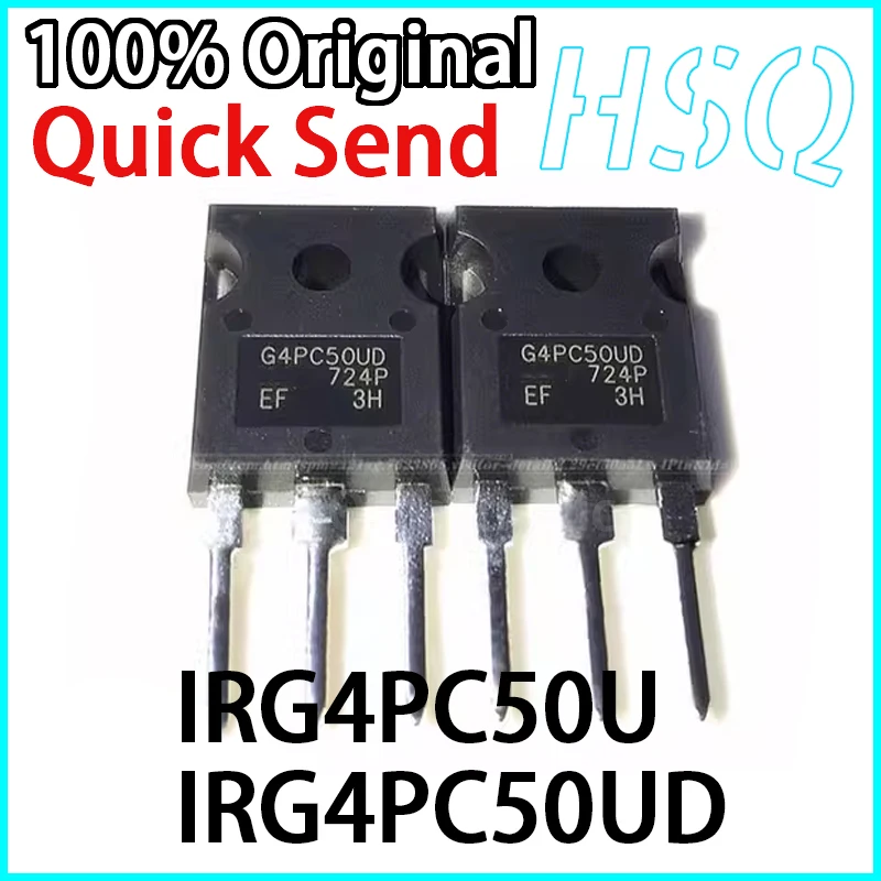 

5PCS G4PC50U G4PC50UD IRG4PC50UD High-power IGBT Tube 600V/55A in Stock in Stock