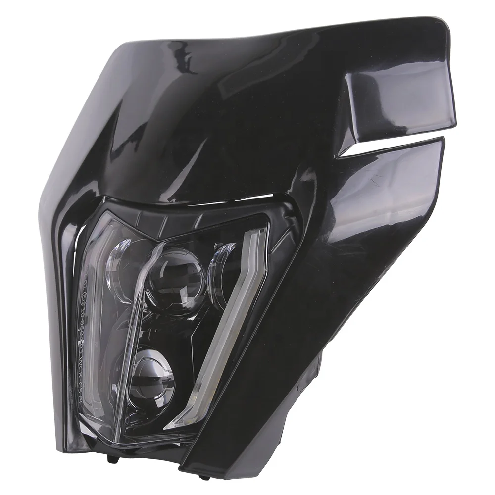 Off road Motorcycle Headlight Fairing Motosport Led Headlight for SMC R 690 Supermoto Lighting Parts