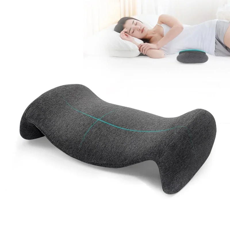 M shape Lumbar Pillow for Sleeping healthy Low Back Pain Pregnancy Memory Foam Side Side Sleeper Orthopedic Waist support Pillow