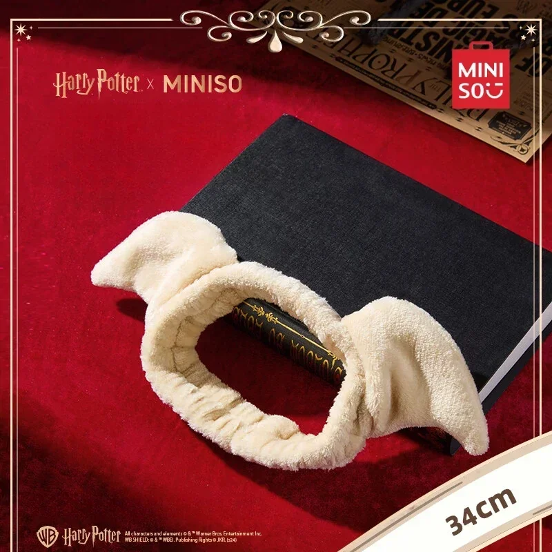 MINISO Harry James Potter Series Sorting Hat Three-dimensional Headband Home Makeup Face Wash Hair Accessories Christmas Gift