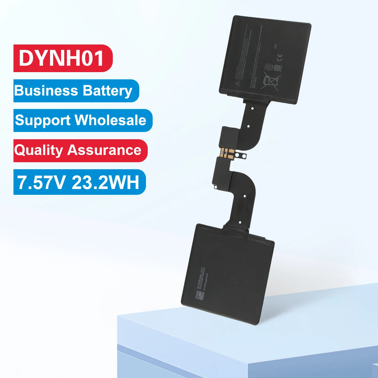 

Экранный аккумулятор KingSener DYNH01 для Microsoft Surface Book 2 15 дюймов 1793 1813, планшетный ПК 7,57 В, 23,2 Втч, 3070 мАч