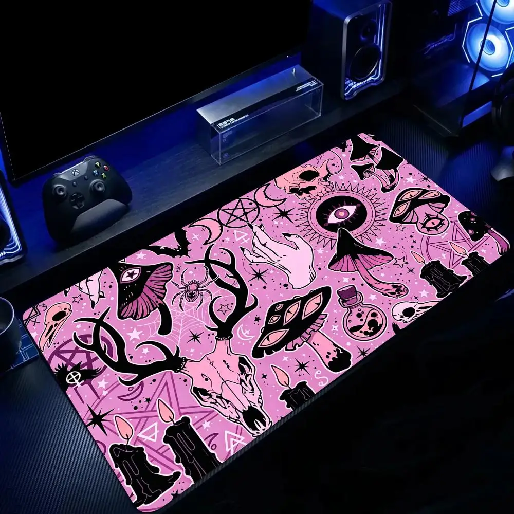 Magnificent magical element totems Mouse Pad Large Computer Office Game Table Mats Rubber Anti-slip Mouse Mat HDP Long Desk Pads