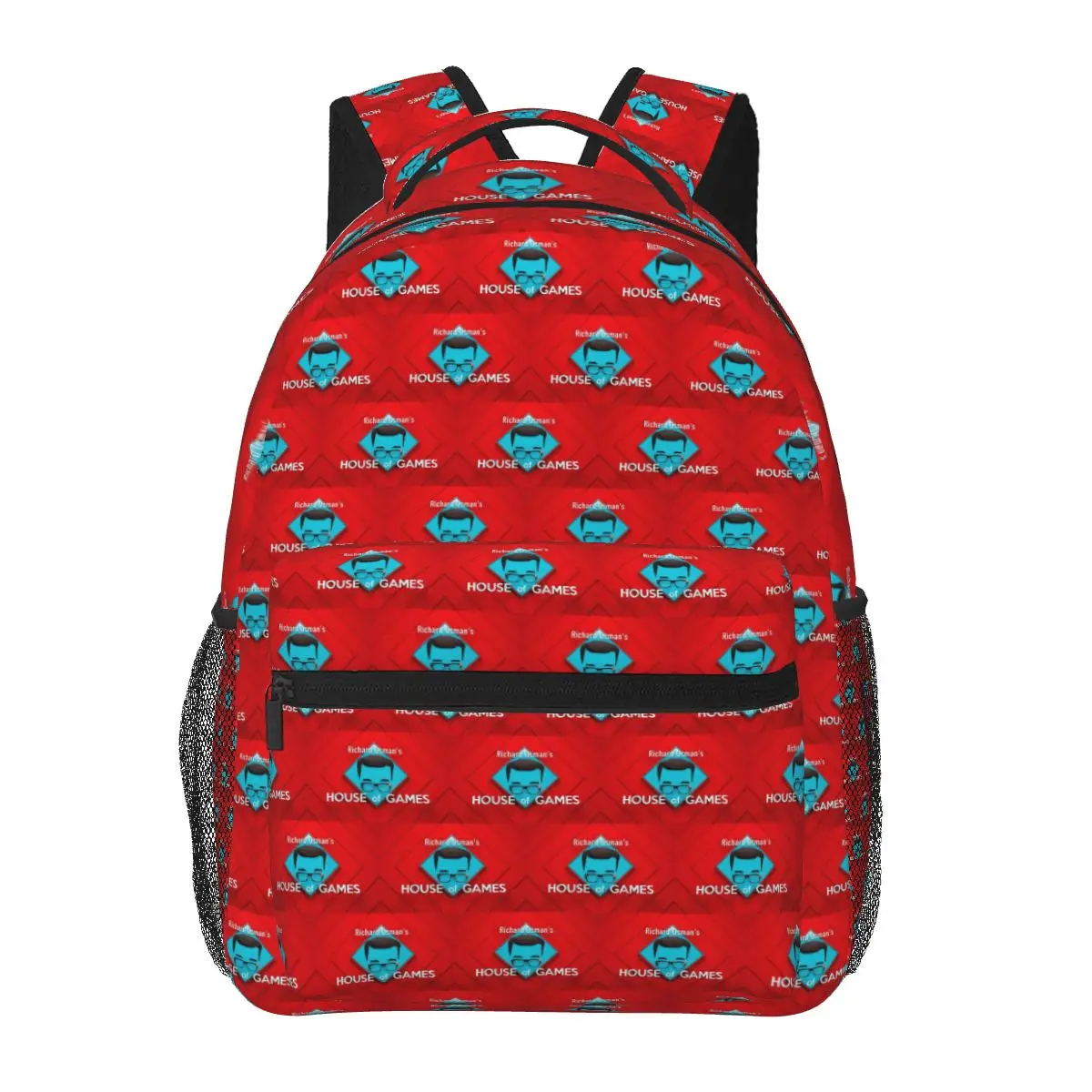Richard Osman's House Of Gam Student Backpack School Bag Hiking Travel Daypack for Boys Girls Fashion Bookbag Shoulder Bags