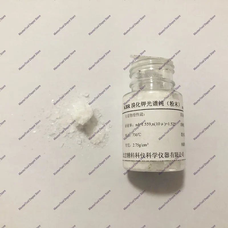 HF-C/D Spectrum Pure Potassium Bromide Powder, Broken Crystal Infrared Spectrometer High Transmittance Invoice Available