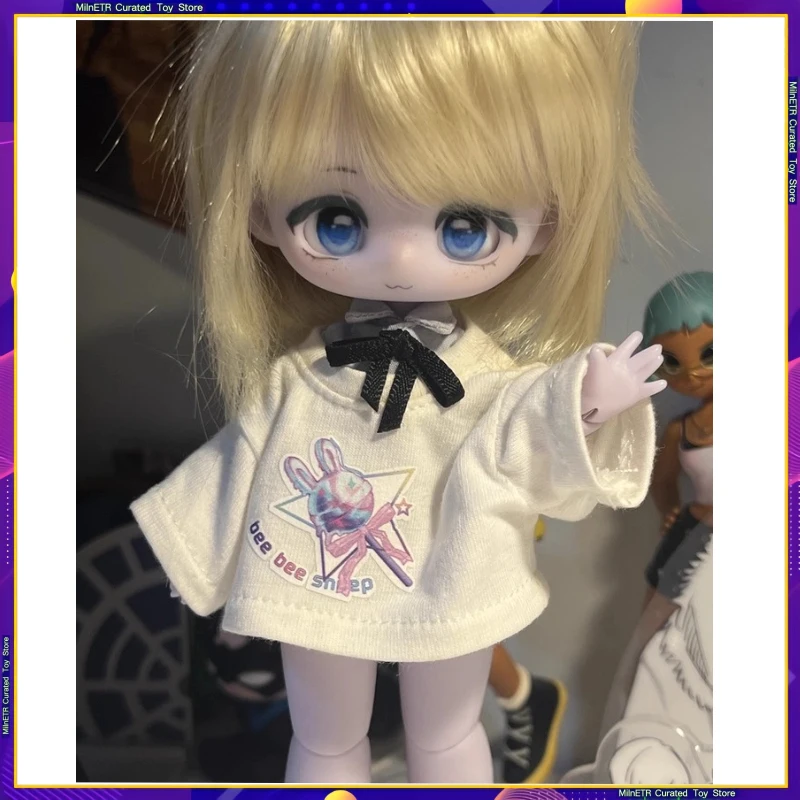 Spot Bjd12 ポイントライトレインドール 可動関節付き Ob11 ブラインドボックス カスタマイズ可能 コレクタブルアクションフィギュア 装飾用