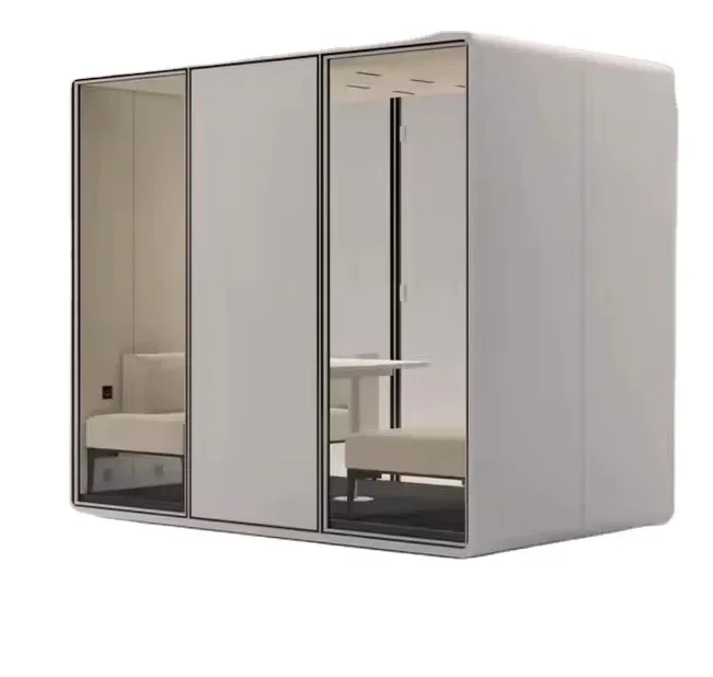 Soundproof CompartmentModern Furniture Soundproofing Single Person Office Pods Durable Soundproof Compartment For Household