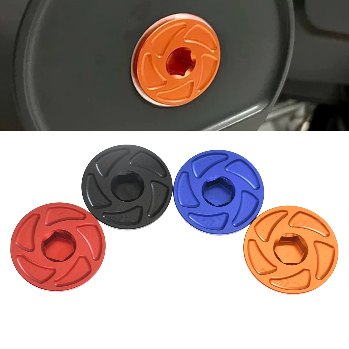 

For HUSQVARNA FC FE FX 250/350 2014-2023 For KTM XCFW SXF XCF EXCF 250-450 2011-2023 Motorcycle CNC Engine Ignition Cover Plug