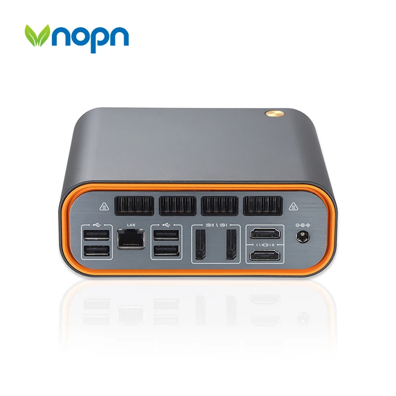 VNOPNミニPC Intel Core i5 12450H DDR5 2*DP 2*HD対応 4つのウルトラディスプレイ Win11 Linux Office デスクトップPC ミニコンピューター