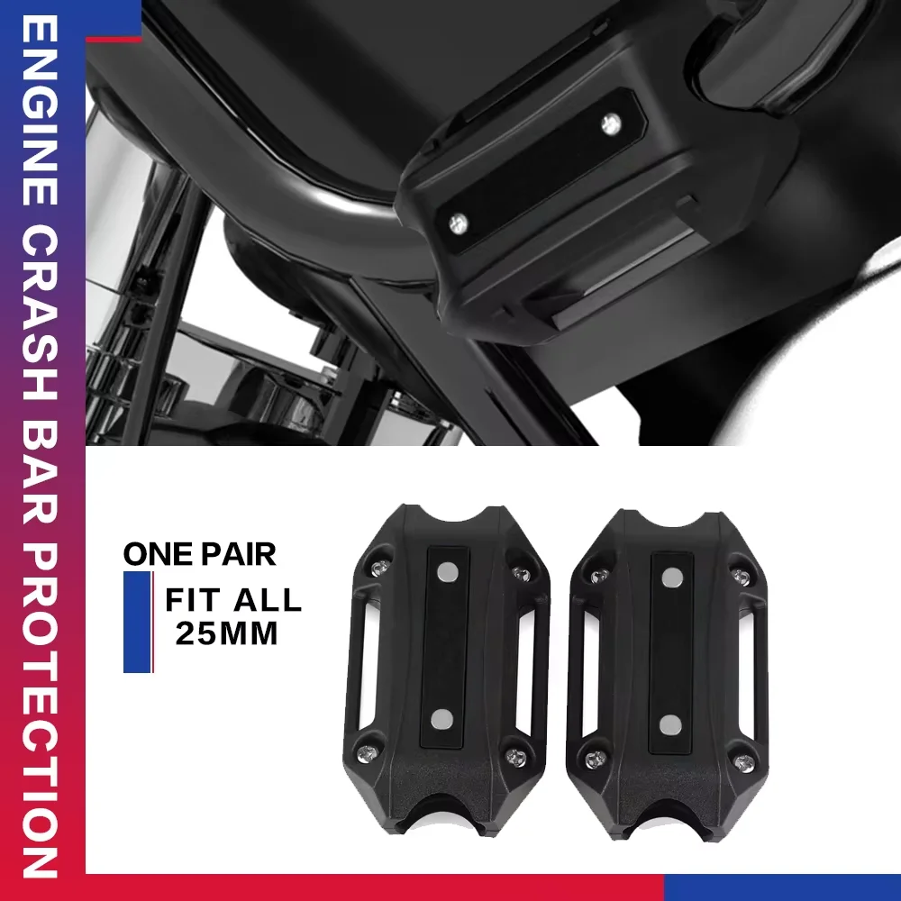 

2023 For HONDA CB1300 ABS CB 1300 1997-2023 2022 2021 Motorcycle 25mm Crash Bar Bumper Engine Guard Protection Decorative Block