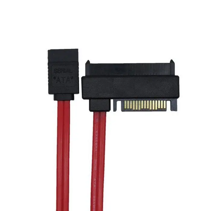 CYSM 7 Pin SATA Hard Disk Drive Raid Cable with 15 Pin SATA Port to SFF-8482 SAS 29 P cable