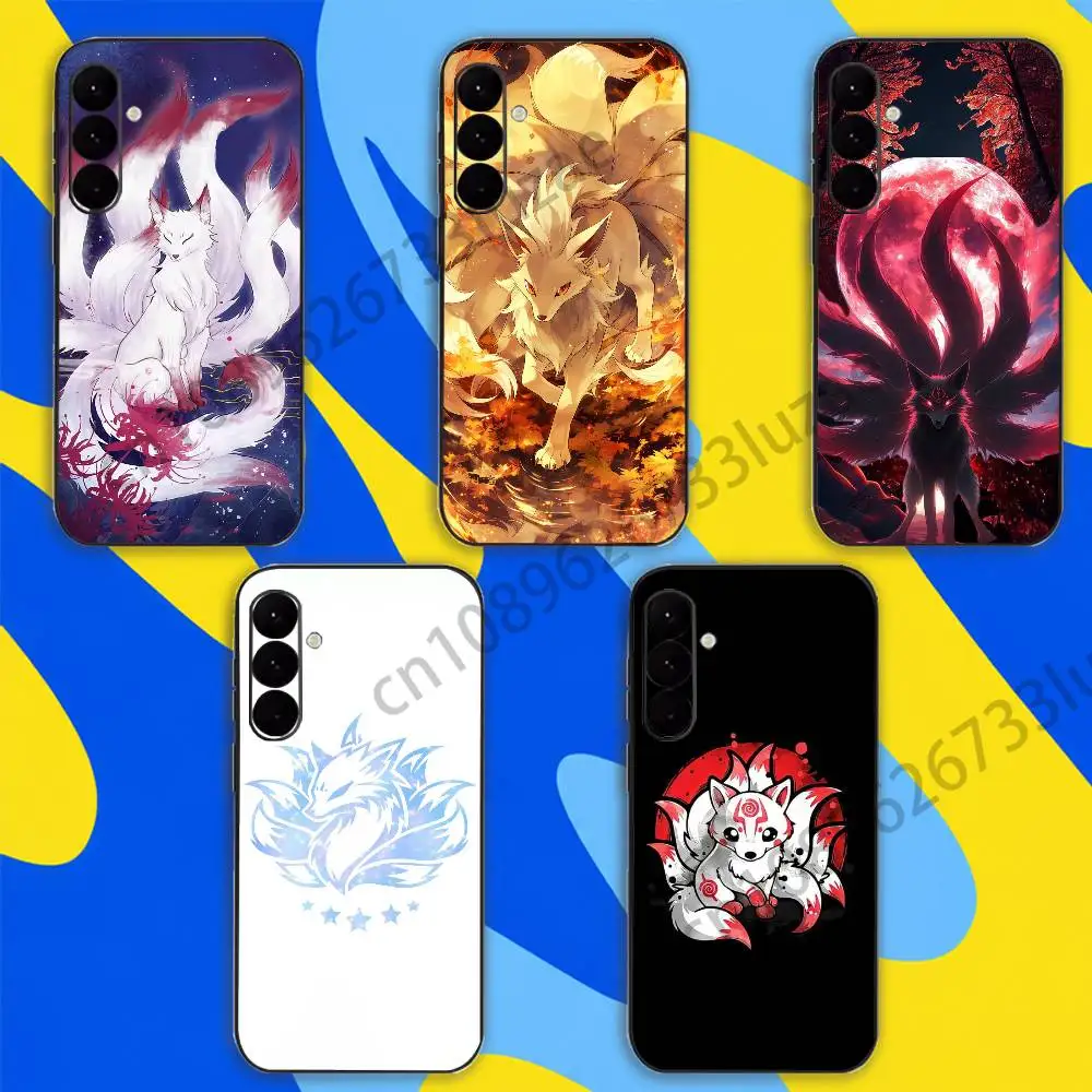 Nine tailed fox  for Samsung Galaxy A70 A20 A21 A31 A51 A71 A22 A52 A72 A13 A23 A33 A73  Protection Back Cover