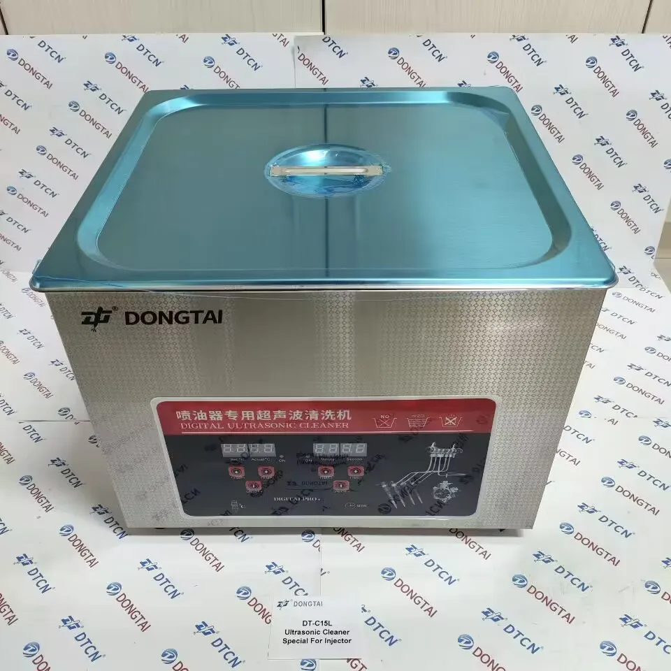 DT-C15L Ultrasonic Cleaning Machine Dongtai Machine Digital Ultrasonic Cleaner Special For Injector Cleaning