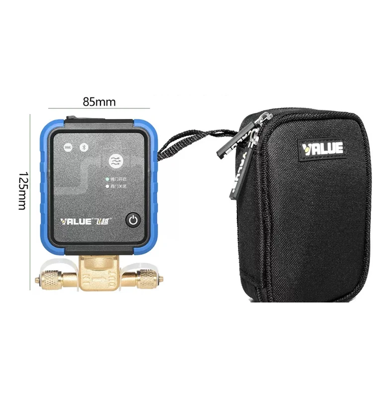 VSV1 Smart Wireless Refrigerant Solenoid Valve Bluetooth-Enabled Precision Charging System Refrigeration System Filling Tool
