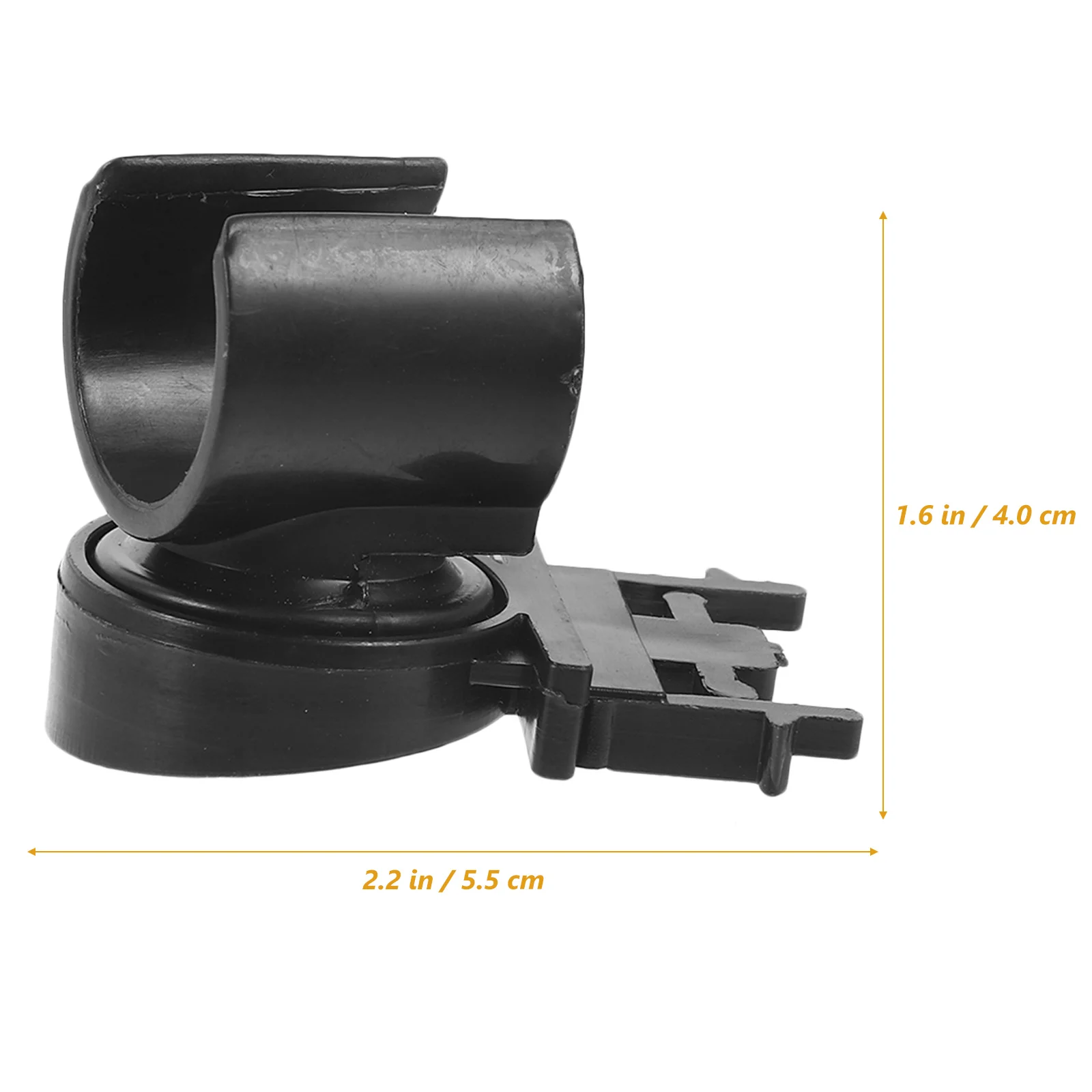 مشبك ضوء فلاش للقبعة الصلبة مع حامل مشبك قابل للتعديل - حامل ضوء خفيف الوزن لمرفق المصابيح الأمامية الآمنة #6