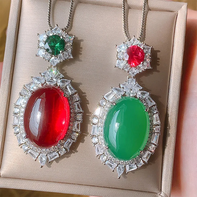 

Ювелирное изделие на медной основе, позолоченное, с эффектом льда, флуоресцентное, овальной формы, с гладкой поверхностью, элегантный кулон с камнем 18*25.