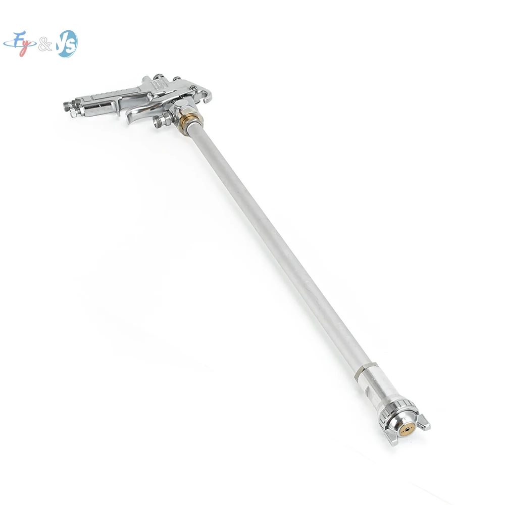 PT881 Large Caliber Long Rod Pneumatic Spray Gun High Pressure Paint Sprayer Portable Industrial Home Painting Spray Pistol