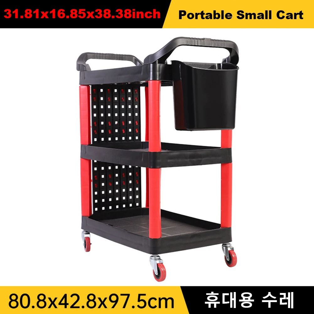 Trolley Tools With Wheels Toolbox Organizer Tools Cart Workshop Garage Workbench Mechanical Tray Tools Cabinet Magnetic Holder