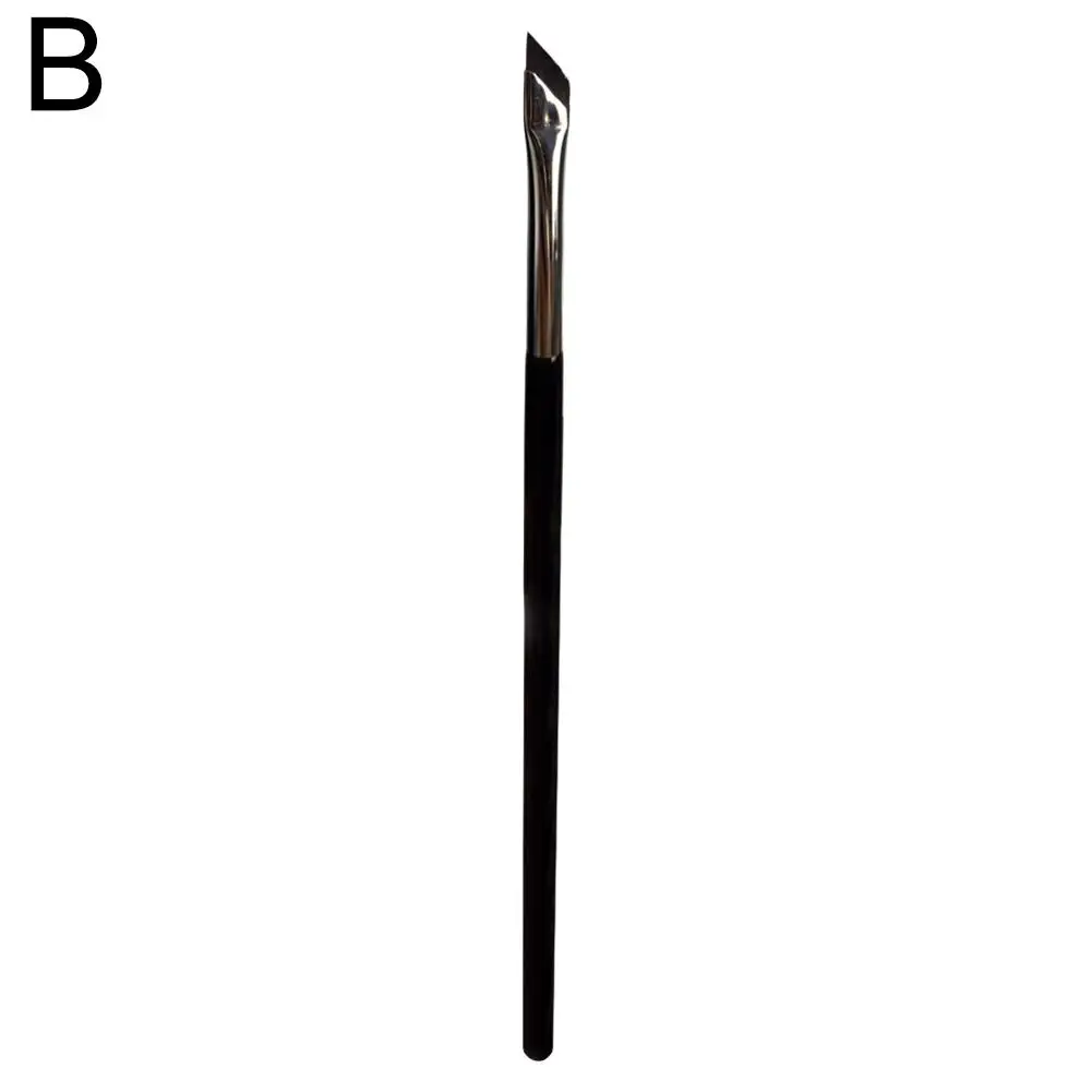 アイライナーブラシ超薄型ファインアングルフラット眉毛ブラシ眉ハイメイクライナーライナーブラシ品質アイ用品 P1X6