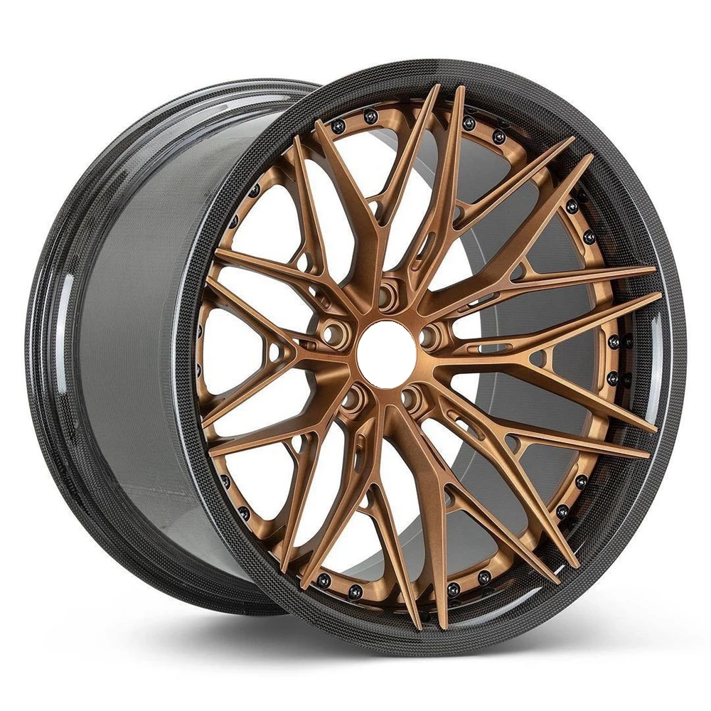 

Кованые двухсоставные диски из алюминия 6061 T6 и карбона для внедорожников, 18, 19, 20, 21, 22, 24 дюйма, производство Китай, для Audi, BMW, Mercedes-Benz, Porsche