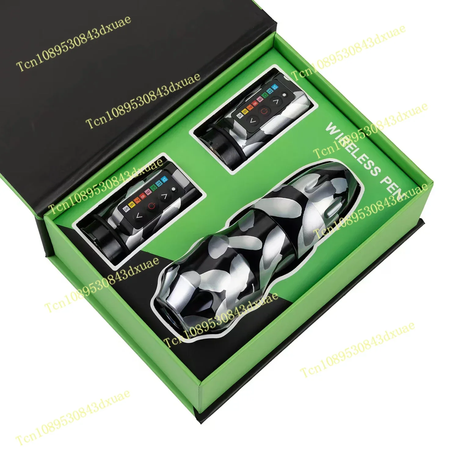 Tattoo Pen 3.5/4.0/4.6mm Stroke Optional Wireless Tattoo Machine kit 12500rpm Japanese Coreless Tattoo Pen With Two Battery