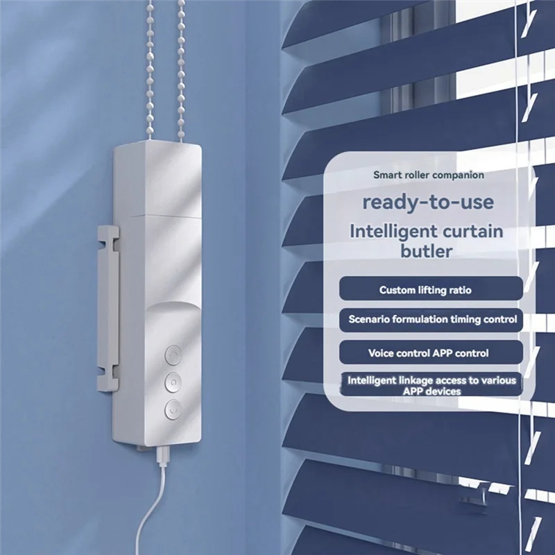 B74A Matter Wifi Smart Roller Shade Driver Tirai Pintar Pendamping Pengangkat Otomatis Manik Motor Roller Shutter Motor