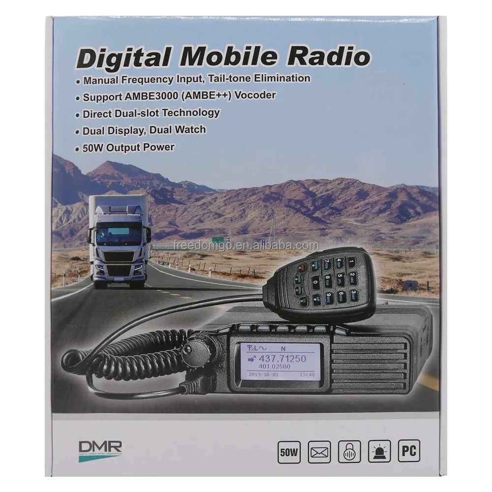 RECENT Rs-938DG Digital Mobile Radio Dual Display Dual Watch Two Way Radio Marine&Car direct dual-slot Technology Walkie Talkie