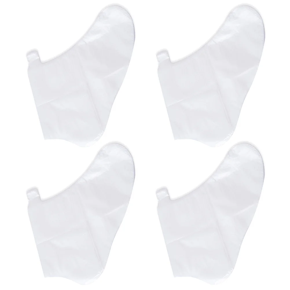 

Sheer Socks Disposable Foot Mask Covers for Feet Plastic Moisturizing Pedicure Accessories