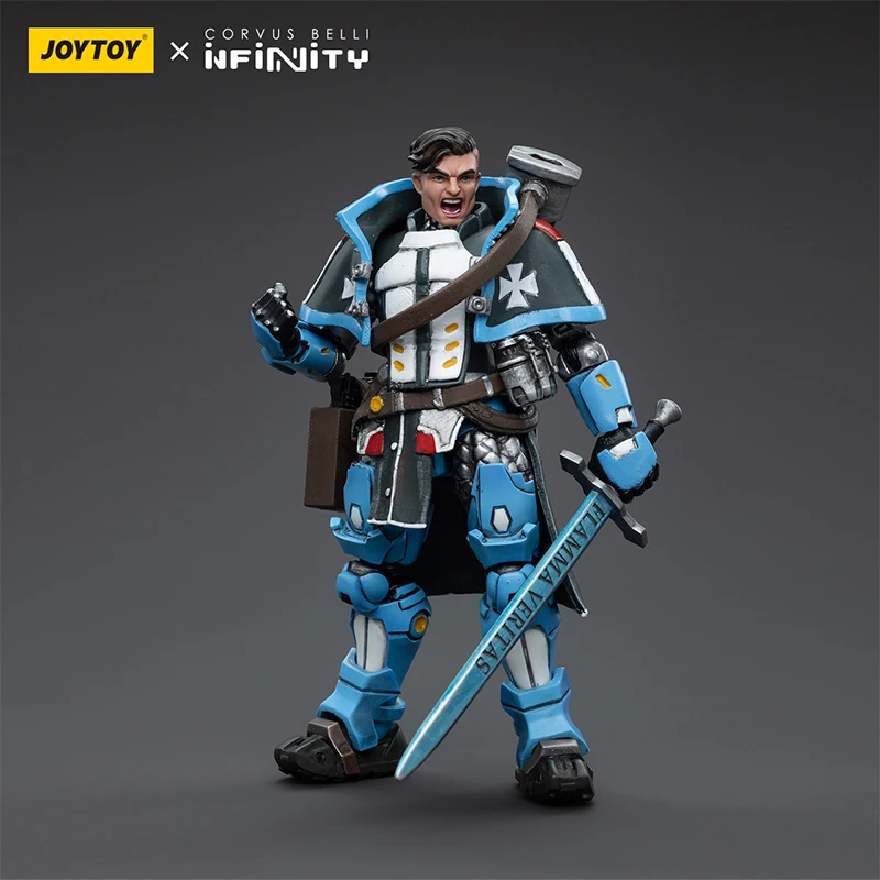 JOYTOY&INFINITY PanOceania Padre-Inquisidor Mendoza & Nokken Special Team 1:18 Figures Game Model Mecha Toys Collection Ornament