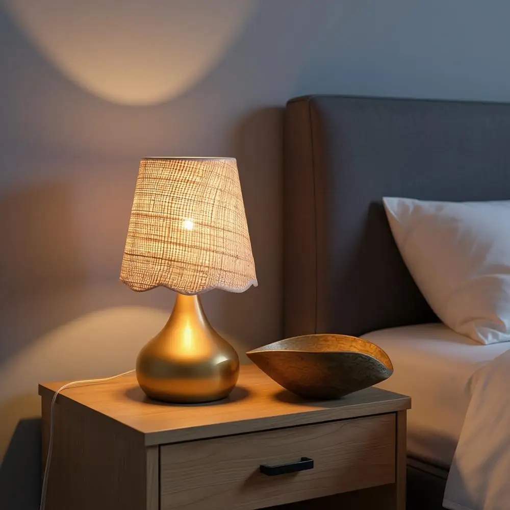 

Маленькая настольная лампа, мини-лампы для прикроватной тумбочки, настольные лампы с абажуром из ротанга для небольших помещений, кухонной стойки, книжной полки, спальни