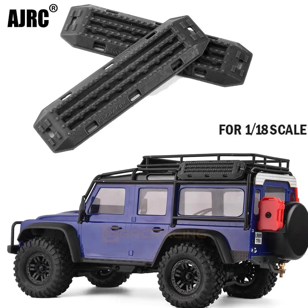 Escape Board Climbing Car Skid Plate For 1/18 Rc Tracked Vehicle Traxxas Trx4m Defender Bronco Wpl D12 Mn-d90 Escape Board