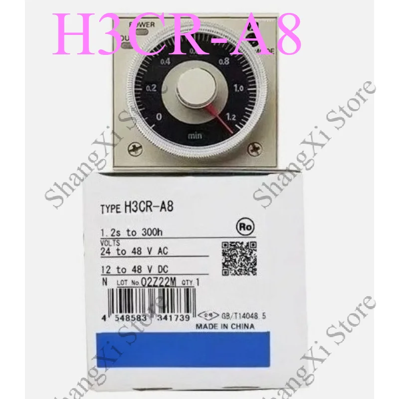 1PCS Brand New H3CRA8 Timer H3CR-A8 100-240VAC Fast Delivery