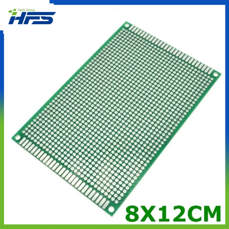 

8x12 см двухсторонний медный Прототип pcb 8*12 см универсальная плата для Arduino