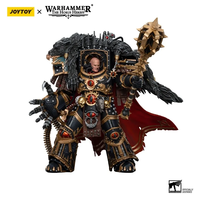 

In Stock JOYTOY Warhammer 40K 1/18 Action Figures Sons Of Horus Warmaster Horus Anime Figures Toys Model Gifts
