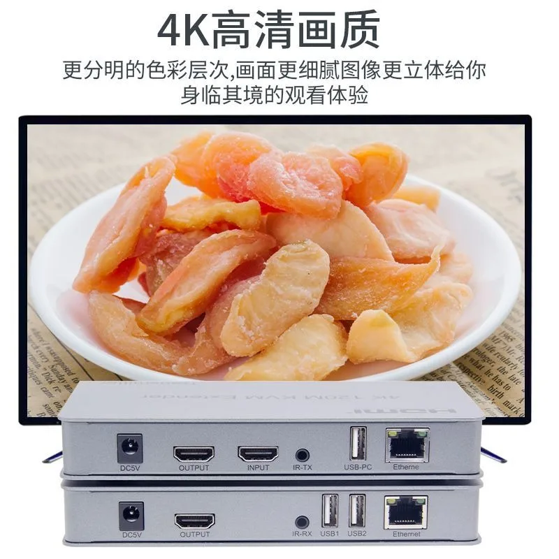 Extensor de cable sin pérdidas, separación de audio.