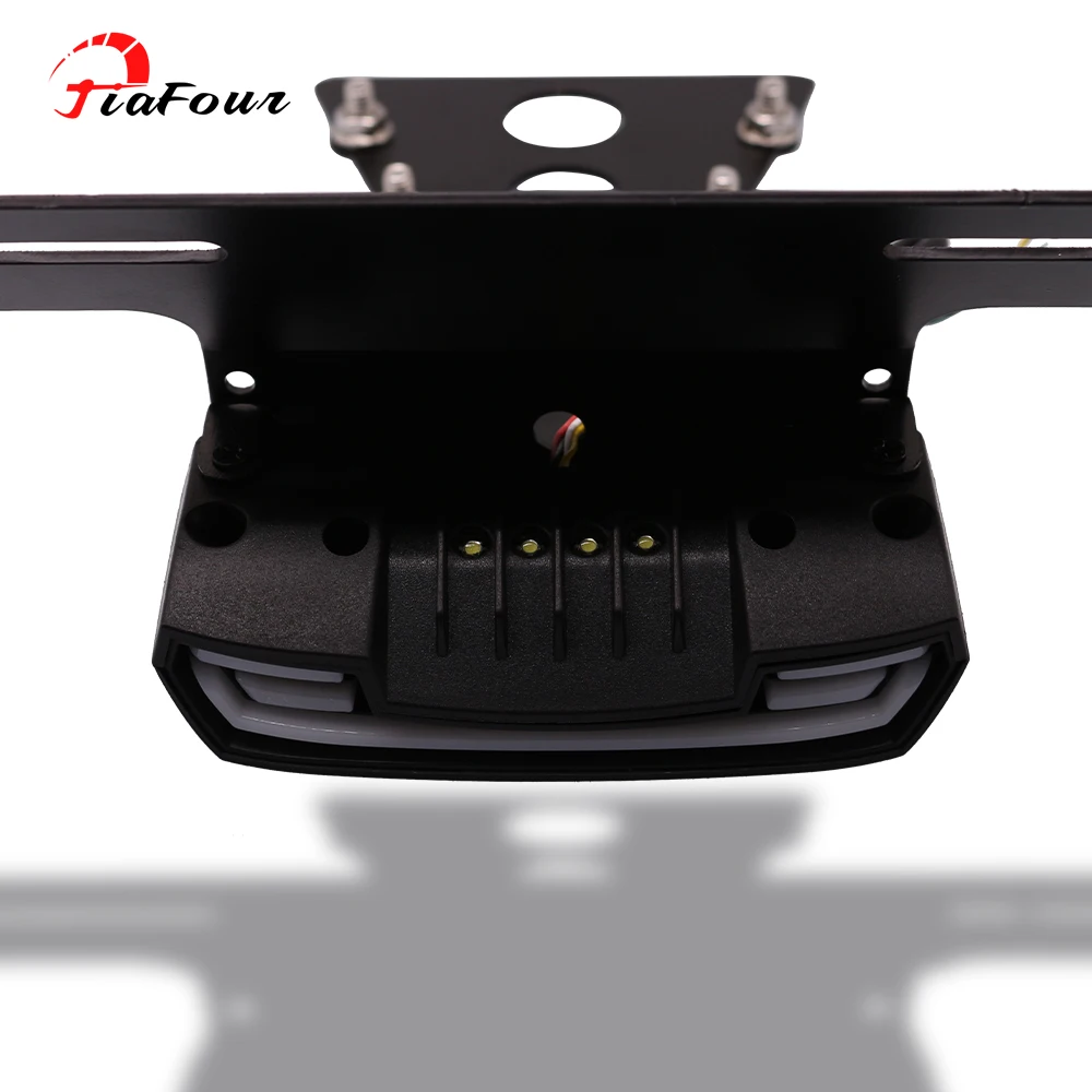 

FIT For XSR 900 2014-2021 Fender Eliminator Registration License Plate Holder LED Tail Light Turn signal Blinker Lamp