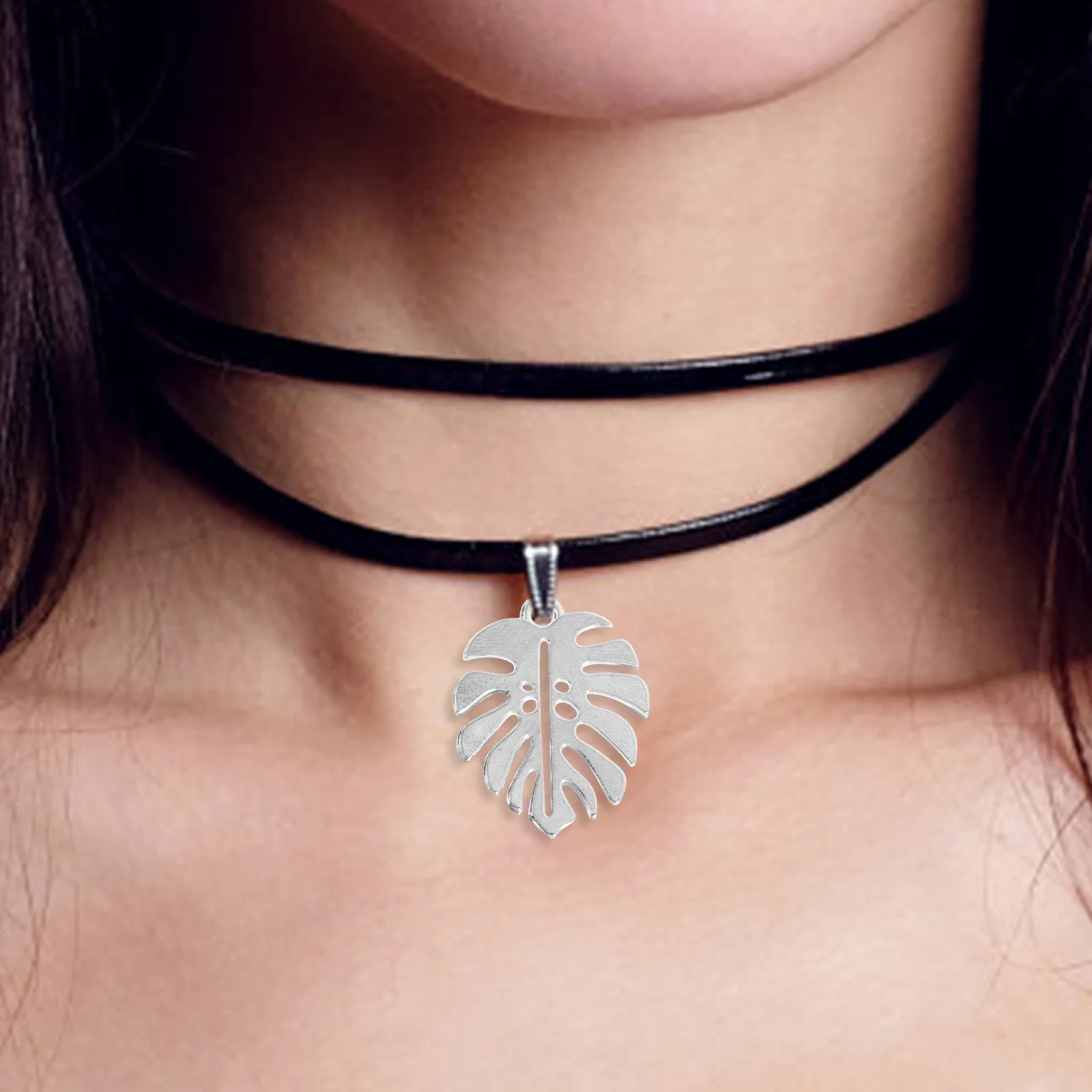 

50 шт. винтажных подвесок в виде листьев, ажурные, для изготовления украшений своими руками, для ожерелий, серег, браслетов, материалы для рукоделия, аксессуары