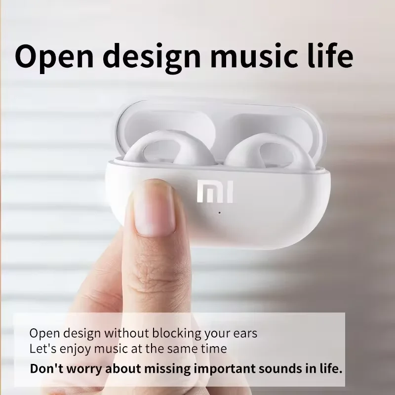 XIAOMI TWS Bone Conduction Earbuds pk Ambie Sound Earcuffs Ear Earring Wireless Bluetooth Earphones Auriculares Sport Headset