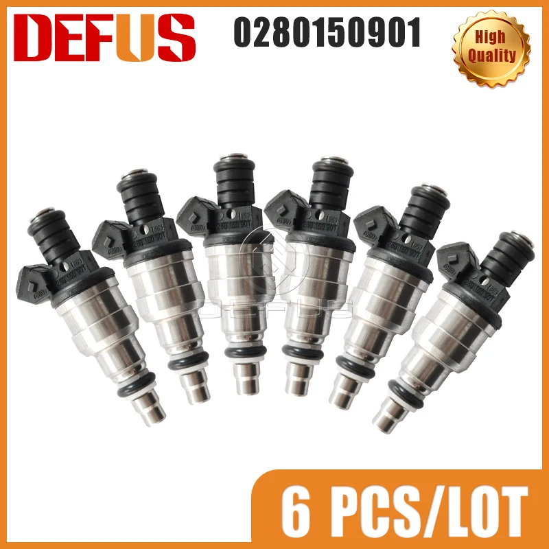 DEFUS 4/6/8Pcs Stable Performance Fuel Injector 0280150901 Fit For Buick Electra 1988-1990 V6 3.8L Engine Service Parts Fuel Sys