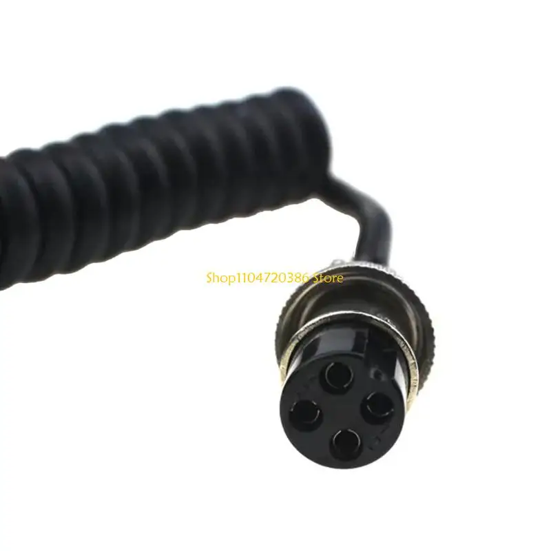 K0EA ノイズキャンセリングスピーカーハンドヘルドマイク、耐摩耗性配線付き、ビジネス無線用の効率的な通信