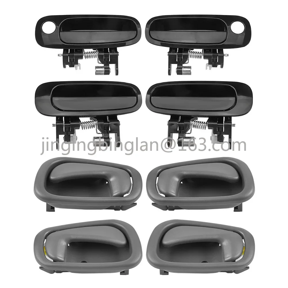 

Applicable to 8-piece set Toyota Corolla 98-02 car inner and outer handles 8 pcs 69210-02040