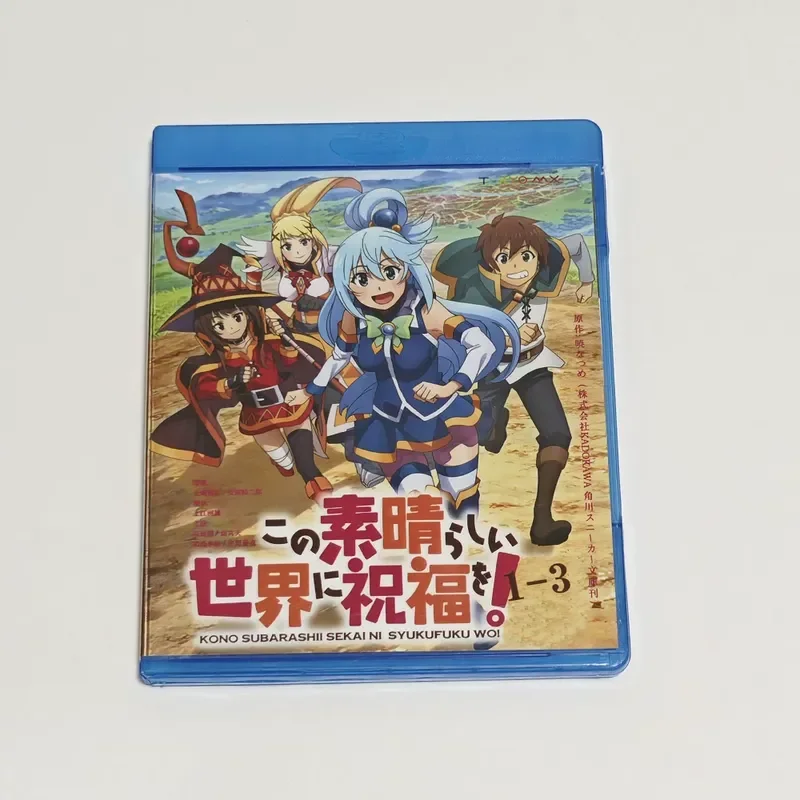 Blu-ray BD Disc Box Blessings for a Better World Animated CD Box Storage Case