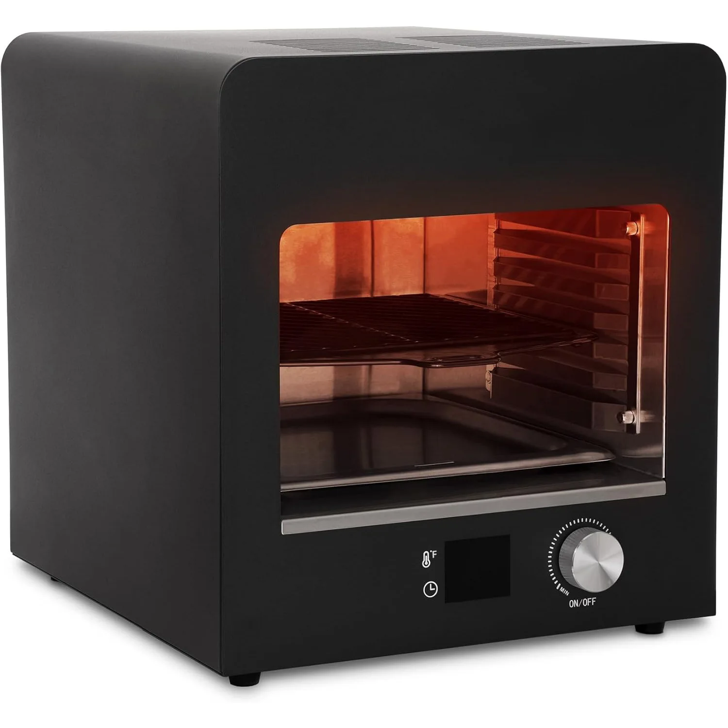 

Stainless steel, oven, grilled chicken thighs, electric, black, steak stove