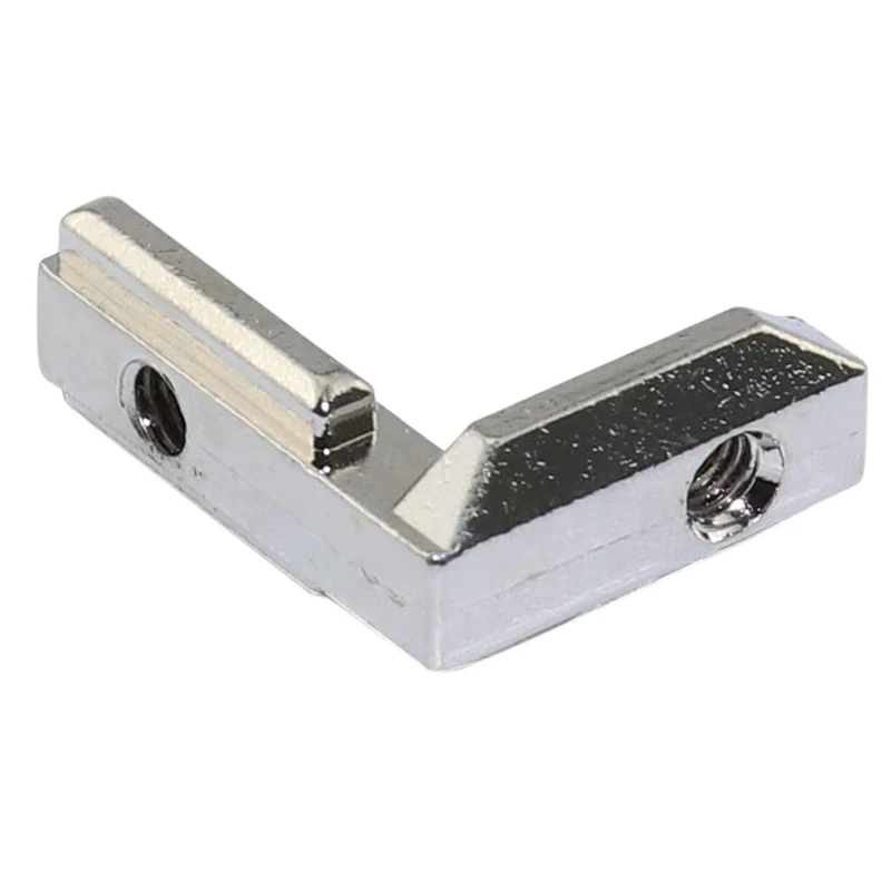 HEIßER 20Pcs T Slot L-Form Innen Innen Ecke Stecker Joint Halterung für Aluminium Extrusion Profil 2020 Serie Slot 6mm