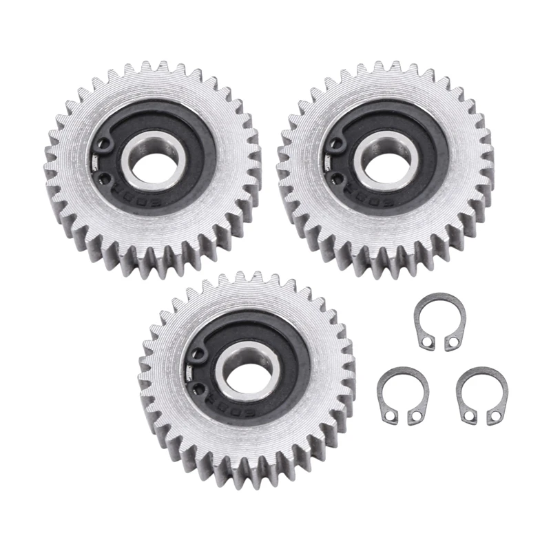 【Z66L】3 قطع قطر الترس: 38 مم 36 سمك الأسنان: 12 مم تروس فولاذية للمركبة الكهربائية