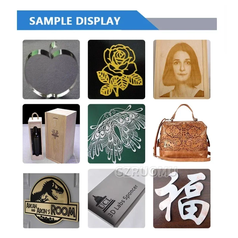 M3050 레이저 조각기 DIY 마킹 DIY 공예 로고 마크 프린터 용 휴대용 조각 기계 300 × 500mm 조각 영역