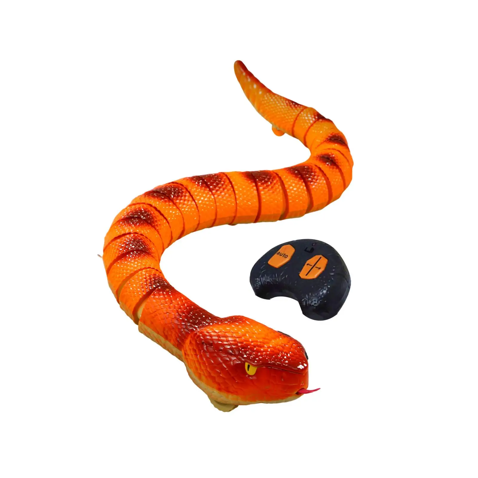 Electric Simulation Serpent Snake USB Rechargeable Electric Fake Snake for Birthday Gift Interactive Toys Tricks Stage Props