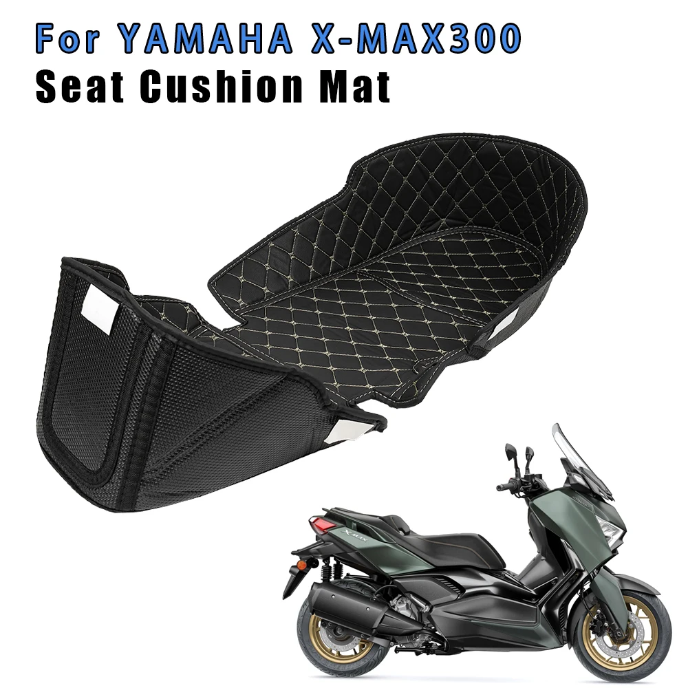 

For YAMAHA XMAX300 XMAX400 XMAX125 XMAX250 X-MAX 300 400 125 250 Motorcycle Seat Bucket Pad Storage Box Liner Luggage Trunk Mats