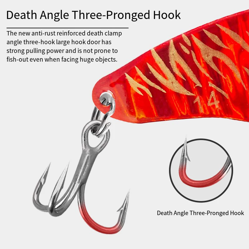 1PCS 5g/7g/10g/14g/17g/20g VIB Fishing Lure Iron Jig – Ultimate Long-Cast Hard Lure for Predatory Fish