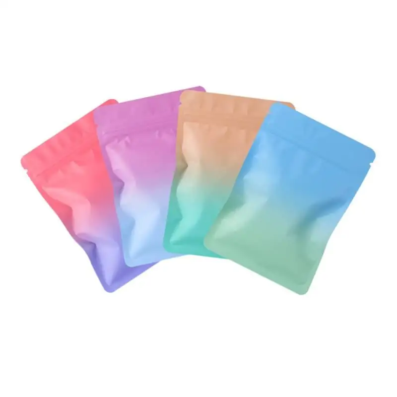

Colorful Gradient Surprise Mistery Bag Luminous Unboxing Card Collectible Non-Transparent Aluminum Foil Self-Sealing Bags