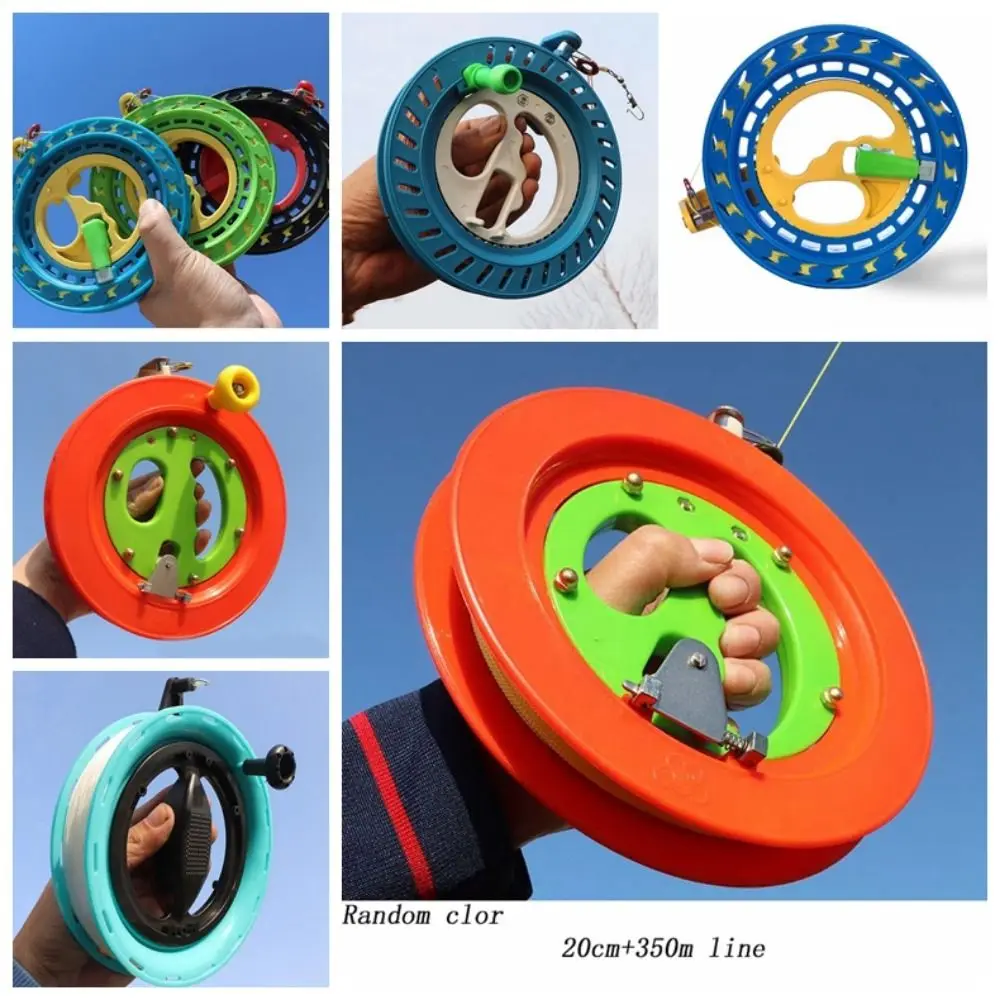 16cm/18cm Flying Tool Kite Reel Plastic Fly Tool Flying Tool Winder Flight Handle Tools Durable Kite Handle Wheel Outdoor